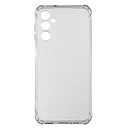 Прозрачный чехол для Samsung Galaxy A14 5G (A146)/A14 4G (A145) с защитой камеры и усиленными бортами, тонкий, силиконовый, бесцветный, ударостойкий, противоударный бампер c закрытой камерой, ArmorStandart (ARM66193)