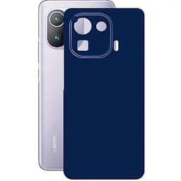 Захисна плівка StatusSKIN для Xiaomi Mi 11 Pro 2021 Корпус Вініл Синій металік