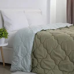 Одеяло ТЭП Duo Season 200x210 см мятный/оливковый (1-04744_35084)