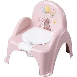 Дитячий горщик-стільчик Tega Лісова казка світло-рожевий