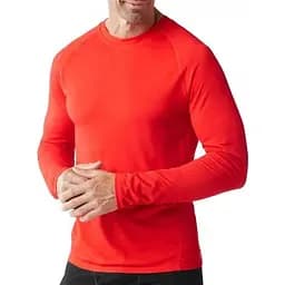 Термофутболка Smart Wool Merino 150 Baselayer Long Sleeve Fire Red L (1033-SW 14042.673-L)