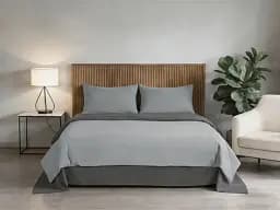 Комплект постільної білизни Soho сімейний Light gray/Dark gray 150х200 см (PATTERN 23-F) - мініатюра 3