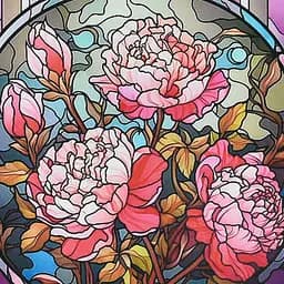 Алмазная мозаика Strateg ПРЕМИУМ Лучи роз размером 30х30 см не полная выкладка (DEEX16278)