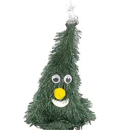 Игрушка механическая "Елочка" Bambi СХ-8, музыка, танец, зеленого цвета