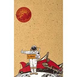 Еко-блокнот Kiri sketch "Пригоди" в крапку на пружині