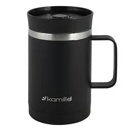 Термокухоль Kamille з TPR вставкою 360 мл (KM-2038)