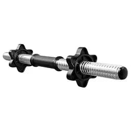 Гриф гантельный Hop-Sport PP с пластиковыми гайками 45 см (30 мм)