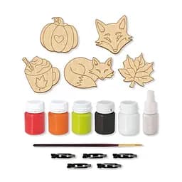Набор заготовок для создания значков "Яркая осень" FDCKW-059