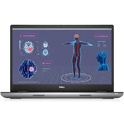 Ноутбук Dell Precision 7780 i7-13850HX la 5.30 GHz, 32GB, 1TB, RTX 3500 12GB, Windows 11 Pro, Titan - мініатюра 3
