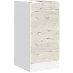 Кухонный модуль нижний Эверест Эко 400 дуб крафт белый/белый 40х46х82 см (DTM-071026)