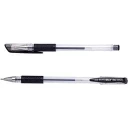 Ручка гелева Buromax Jobmax Formula Grip чорна 0.7 мм упаковка 50 шт. (BM.8349-02)
