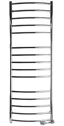 Електрична рушникосушка Unio LDE ER 1500-500-15 Драбинка Дуга Еліт, Хром, Праве, Механічний