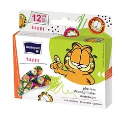 Пластирі медичні Matopat Happy, 12 шт (MA-167-VGLM-006)