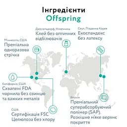 Підгузки Offspring FairyTale розмір NB (до 4 кг) 56 шт. (DP-OI-FAT-NB56P-FRT) - мініатюра 8