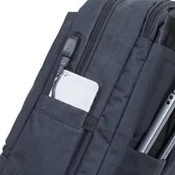 Рюкзак для ноутбука Rivacase 8365 Black 17.3 - мініатюра 4