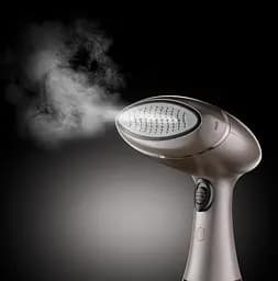 Russell Hobbs Відпарювач компактний Steam Genie Aroma, 1800Вт, 200мл, постійна пара - 32гр, керам. підошва, чорно-коричневий - мініатюра 7