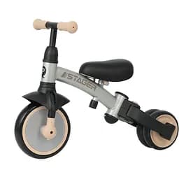 Велосипед біговел з ручкою Qplay Stager 3 в 1 Silver (T80STAGERSilver) - мініатюра 3