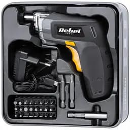 Акумуляторна викрутка набір Rebel RB-1001