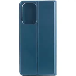 Шкіряний чохол-книжка GETMAN Elegant (PU) для Motorola Moto G32 Синій - мініатюра 2