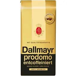 Кофе в зернах Dallmayr prodomo жареный без кофеина 500 г 