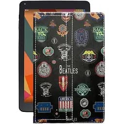 Чехол StatusCASE из экокожи для планшета Sigma mobile X-style Tab A101 Битлз