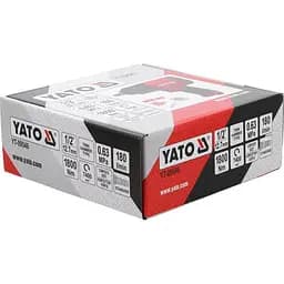 Гайковерт ударний пневматичний YATO квадрат 1/2 F=1800 Nm спожив. повітря-180 л/хв. тиск-0.65 MPa (YT-09546) - мініатюра 5