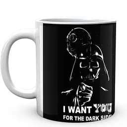 Кружка GeekLand Звездные войны Star Wars Темная сторона SW.002.361 330 мл белая