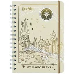 Щоденник шкільний Kite Harry Potteri на спіралі тверда обкладинка (HP25-438)