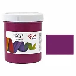 Фарба гуашева Фіолетова світла (920) 100 мл Rosa Studio