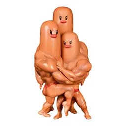 Коллекционная фигурка Покемон Дагтрио Pokemon Dugtrio 14 см CH PG 14