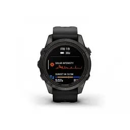 Смарт-годинник Garmin Fenix 7S Sapphire Solar Carbon G. DLC Tit. with Black Band (010-02776-10/11) - мініатюра 2
