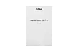 Клавіатура мембранна KS240 110key, WL/BT, EN/UK, сіро-чорний 2E teh0013890 - мініатюра 9