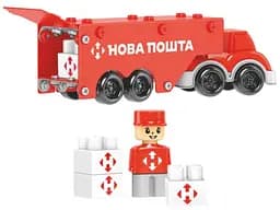 Конструктор металлический Фура Новая почта ТехноК 135 дет. (1416) 