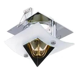 Світильник точковий Brille декоративний HDL-DS 60 CHR/BROWN MR16 163901