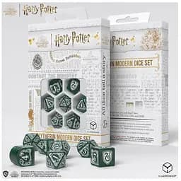 Набор кубиков Harry Potter. Slytherin Modern Dice Set - Green , 7 шт. (190142/2023/2/A)