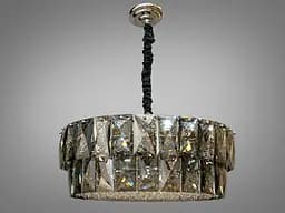 Шедевральна, довершена, елегантна сучасна кришталева люстра під 12 ламп