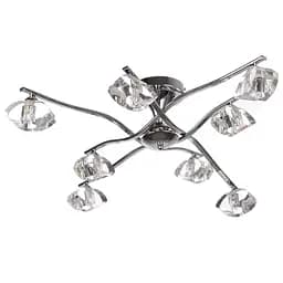 Люстра стельова Brille галогенна G9 40W CHR (BR-01151C/8)