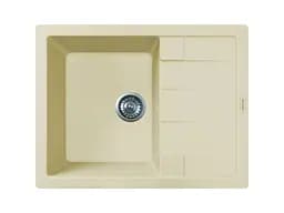 Кухонна мийка Adamant ANILA ivory 645x495x200 мм, з крилом 64,5 см - мініатюра 1
