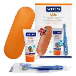 VITIS KIDS набор: гель-паста 50 мл, щетка, пенал