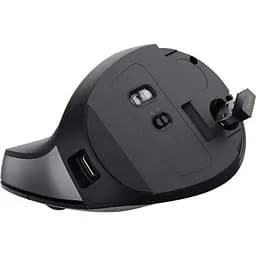 Комп'ютерна мишка Trust Bayo 2 Ergonomic Wireless/USB-A Black (25145) - мініатюра 7
