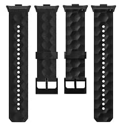 Ремінець Primolux Dimond силіконовий для годинника Xiaomi Redmi Watch 4 / Xiaomi Smart Band 8 Pro - Black - мініатюра 5