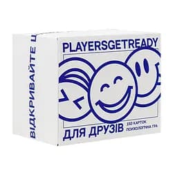 Карткова психологічна гра "Для друзів" Playersgetready 180036, 150 карток