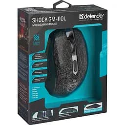 Миша Defender Shock GM-110L USB Black (52110) - мініатюра 6