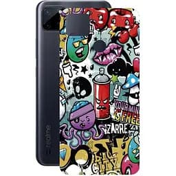 Захисна плівка StatusSKIN для Realme C25 Корпус Вініл Графіті