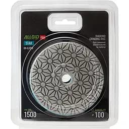Круг алмазний Alloid Building Tools Star шліфувальний на липучці 100 мм зерно 1500 (DD-63376) - мініатюра 4