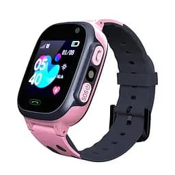 Смарт-годинник телефон дитячі Smart Watch S1 з відеодзвінком GPS SIM-карта Pink (18582)