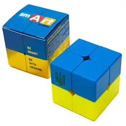 Розумний кубик 2х2х2 Прапор України (двоколірний) (Bicolor Smart Cube 2x2x2 "Ukraine") (SCU222)