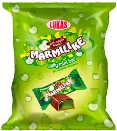 Цукерки Lukas Marmilike глазуровані желейні зі смаком яблука 1 кг - мініатюра 2