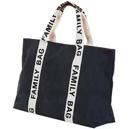 Сумка Childhome Family Bag Signature Canvas Black (CWFBSCBL)