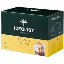 Дріп кава Idealist Coffee & Co. Ethiopia 180 г (15 шт. х 12 г)